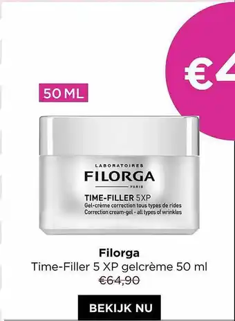 ICI PARIS XL Filorga timefiller 5 xp gelcrème aanbieding