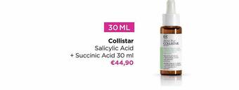 ICI PARIS XL Collistar salicylic acid +succinic acid aanbieding