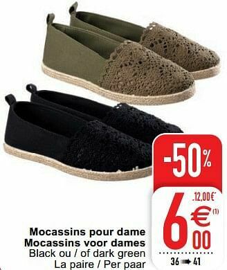 Cora Mocassins pour dame mocassins voor dames aanbieding