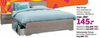 Leen Bakker Bed tempo aanbieding