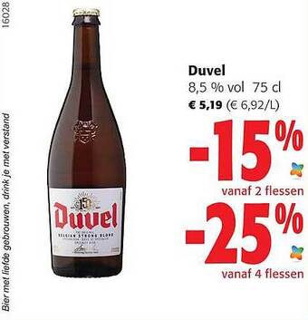Colruyt Duvel aanbieding