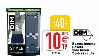Cora Boxers homme boxers voor heren aanbieding