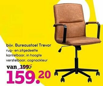 Leen Bakker Bureaustoel trevor aanbieding