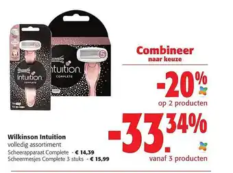 Wilkinson intuition scheerapparaat, scheermesjes