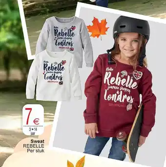 Cora Sweat rebelle aanbieding