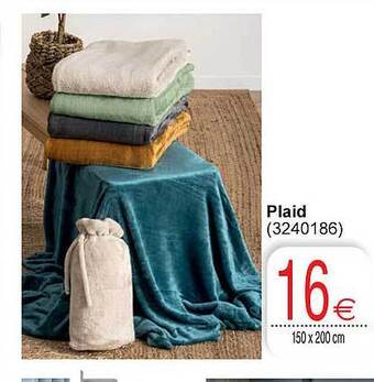 Cora Plaid aanbieding