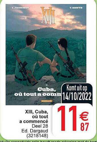 Cora Xiii, cuba, où tout a commencé aanbieding