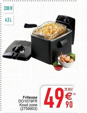 Cora Friteuse aanbieding