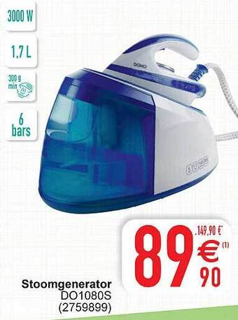 Cora Stoomgenerator aanbieding