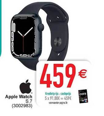 Cora Apple watch s7 aanbieding