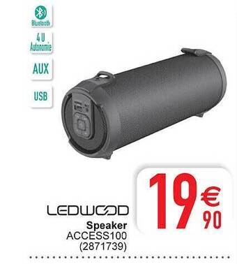 Cora Ledwood speaker aanbieding