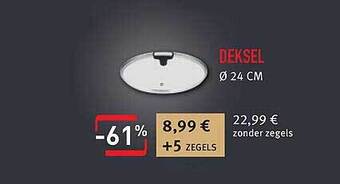Cora Deksel aanbieding