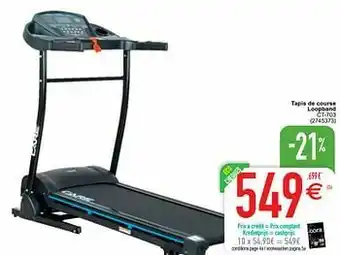 Cora Care fitness tapis de course loopband ct-703 aanbieding