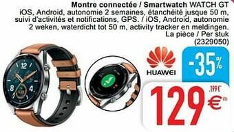 Cora Huawei montre connectée - smartwatch watch gt aanbieding