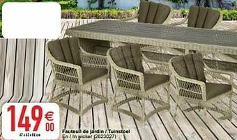 Fauteuil de jardin - tuinstoel