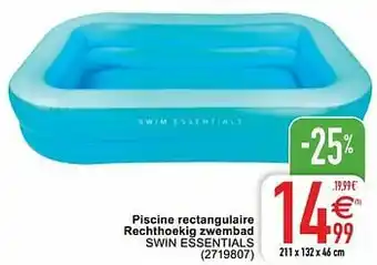 Cora Piscine rectangulaire rechthoekig zwembad swin essentials aanbieding