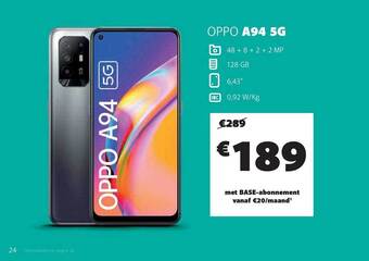 Base Oppo a94 5g aanbieding