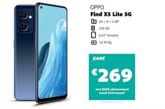 Base Oppo find x5 lite 5g aanbieding