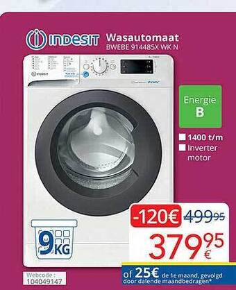 Eldi Wasautomaat aanbieding