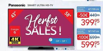 Eldi Panasonic smart ultra hdtv aanbieding