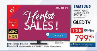 Eldi Samsung smart qled ultra hdtv aanbieding