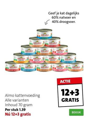 Intratuin Almo kattenvoeding aanbieding