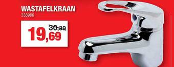 Hubo Wastafelkraan aanbieding