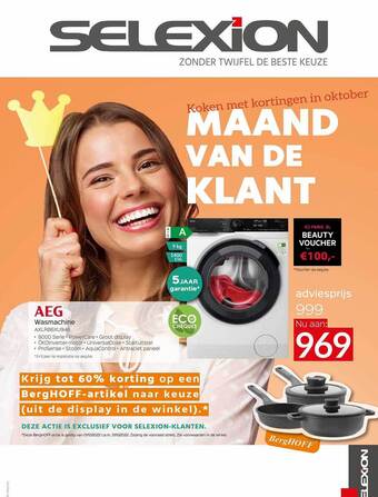 Selexion Aeg wasmachine aanbieding