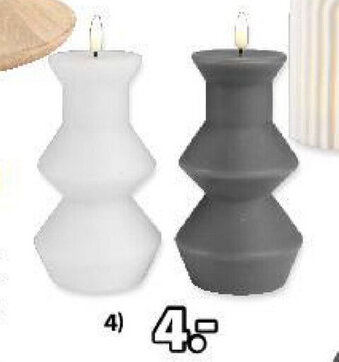 Jysk Laust Kaars Met LED aanbieding