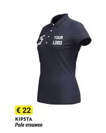 Kipsta polo vrouwen