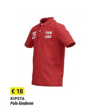 Decathlon Kipsta polo kinderen aanbieding