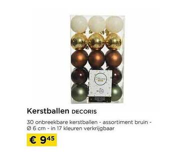 Molecule Kerstballen decoris aanbieding
