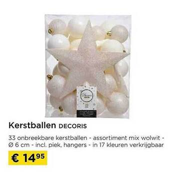 Molecule Kerstballen decoris aanbieding