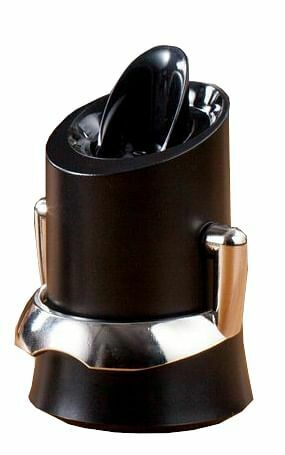 Makro Vacuvin Champagnesaver zwart aanbieding
