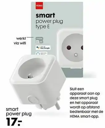 HEMA Smart power plug aanbieding