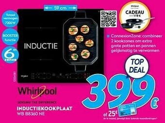 Whirlpool inductiekookplaat wb b8360 ne