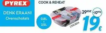 Cook + reheat
