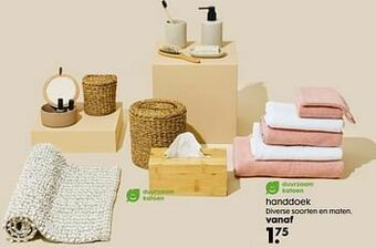HEMA Handdoek aanbieding