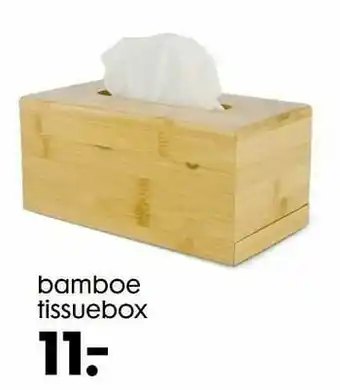 Bamboe tissuebox