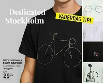 Dedicated stockholm t-shirts cycle theme
