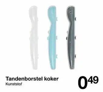 Zeeman Tandenborstel koker aanbieding