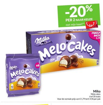 Milka Melo cakes