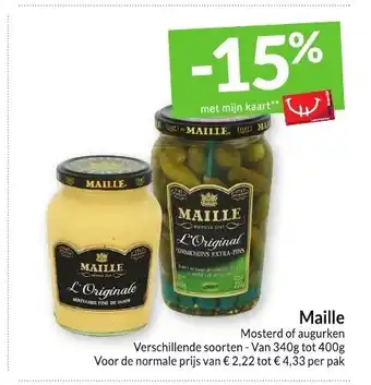 Maille Mosterd of augurken