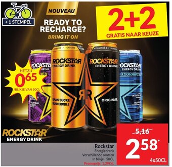 Intermarché Rockstar Energiedrank aanbieding