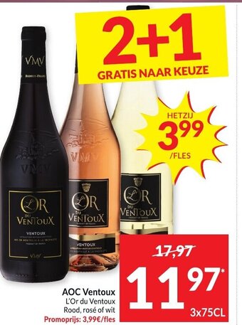 Intermarché AOC Ventoux aanbieding
