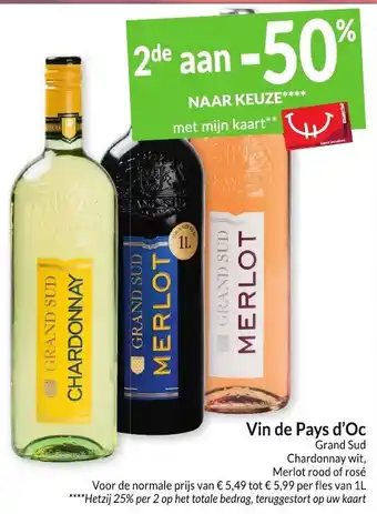 Intermarché Vin de Pays d'Oc aanbieding