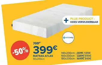 De Matrassenkoning Matras Atlas aanbieding