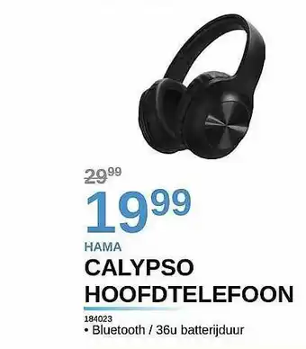 Hama Calypso Hoofdtelefoon