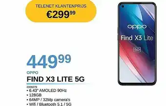 AUVA Oppo Find X3 Lite 5g aanbieding
