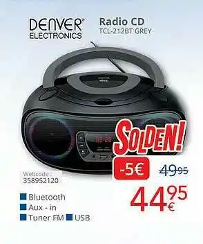 Eldi Denver Radio Cd aanbieding